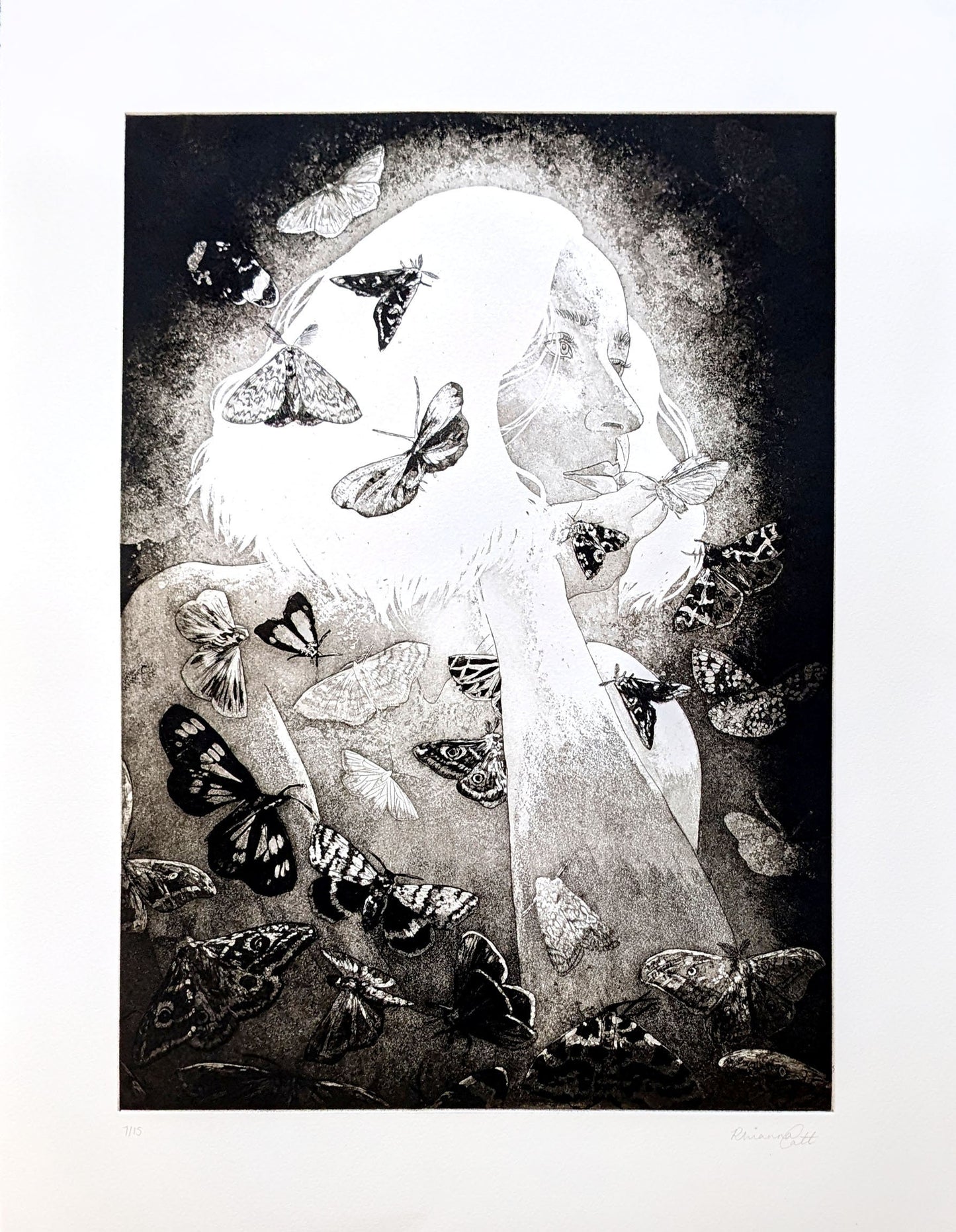 The Light that Burns Within - Limited Edition Etching with Aquatint