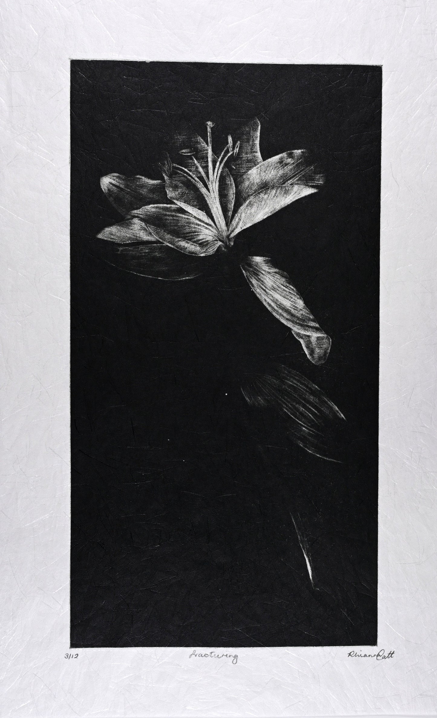 Fracturing – Limited Edition Mezzotint