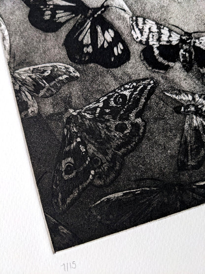 The Light that Burns Within - Limited Edition Etching with Aquatint