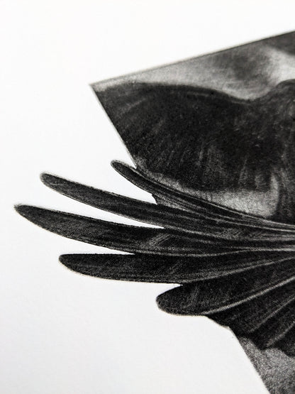 In Their Keeping - Original Mezzotint and Debossing