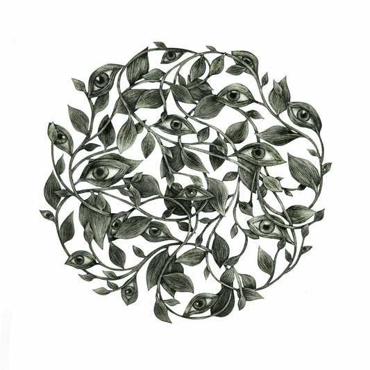 What the Leaves Remember - Limited Edition Mezzotint and Embossing