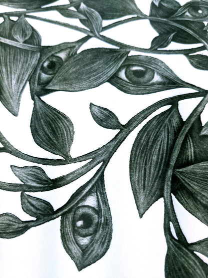 What the Leaves Remember - Limited Edition Mezzotint and Embossing